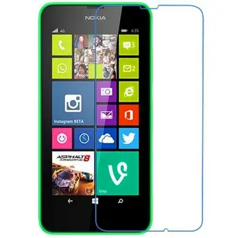  Аксесоари За мобилни Телефони Celulares Pelicula Закалено Стъкло LCD дисплей Протектор За Nokia Lumia 630 Защитно Фолио за Охрана