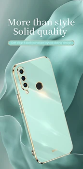  Луксозен Силиконов калъф с покритие за Huawei P20 P30 P40 Lite Pro Капитан 20 30 40 Nova 5T 5Z Honor 9X X10 20S 30 Y9S на Кутията на телефона Капа