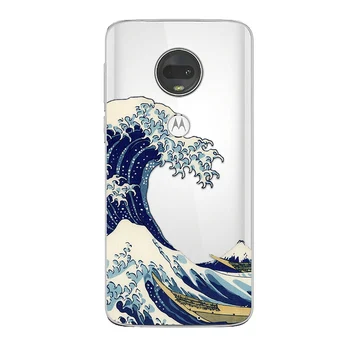  Морски плаж Калъф за Motorola Moto G8 G9 G10 G6 G7 E7, E6 E6s E4 E5 Плюс Power Play Lite за Мото One Мек силиконов калъф за телефон TPU