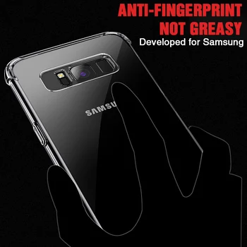  Устойчив на удари Калъф за телефон Samsung Galaxy S20 S21 Plus S21 Ultra A50 A51 A70 A71 A10 A30 S8 S9 S10 S10e Силиконов калъф делото