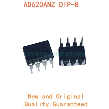  10ШТ AD620ANZ DIP8 AD620AN DIP-8 AD620A DIP AD620 нов и оригинален чипсет IC