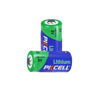  16 бр. PKCEL cr123a lithium CR123 CR 123A CR17345 16340 cr123a lithium 3 Литиева Батерия Суха Основен Елемент За Led Фенерче