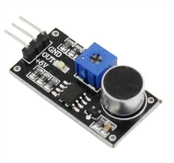  1бр Модул Сензор за Откриване на Звука Сензор Интелигентен автомобил за Arduino