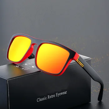  2020 Нова Мода Мъжки Слънчеви Очила Поляризирани Слънчеви Очила Мъже Класически Дизайн Огледалото Модни Квадратни Дамски Слънчеви Очила мъжете