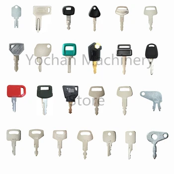  25 Ключови Машини Набор От Ключове За Багер Caterpillar Hitachi Kobelco Komatsu Kubota Mustang John Deere