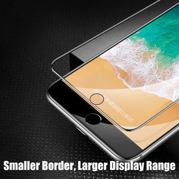  3 бр. Телефон Закалено стъкло за iPhone XS Max 11 12 Pro XR X SE 2020 Защитно фолио за екран за iPhone 6 6 s 7 8 Плюс Черно стъкло