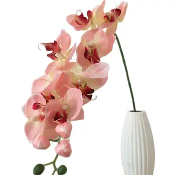  40 бр. фалшиви Орхидея Фаленопсиса 78 см Изкуствена Орхидея 7 Цветове за Сватбен цвете Домашно парти Коледна витрина Декор