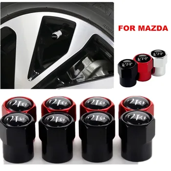  4шт Капак Клапани на автомобилни гуми за автомобилни колела, Аксесоари за Mazda Axela 2 3 MS 6 CX-5 CX-4 CX3 CX5 автоаксесоари Axela Potting