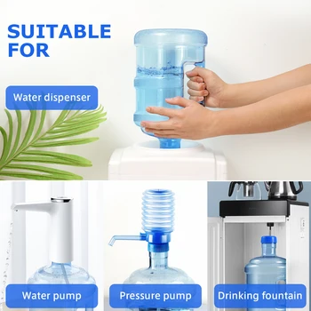  5 Литра е Пластмасова Кофа за чиста Вода Стомна за Бутилки с чиста Вода за многократна употреба Открит Къмпинг Кофа За съхранение на Минерална Вода и Хранителни Опаковка