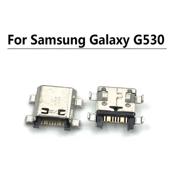  50 бр./лот За Samsung Galaxy Grand Prime G530 USB Порт За Зареждане, кабел за зареждане Конектор Конектор за свързване с Докинг станция