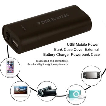  5600 mah 2x18650 USB Power Bank Зарядно Калъф DIY Кутия За iPhone смартфон, MP3 Електронна Зареждане