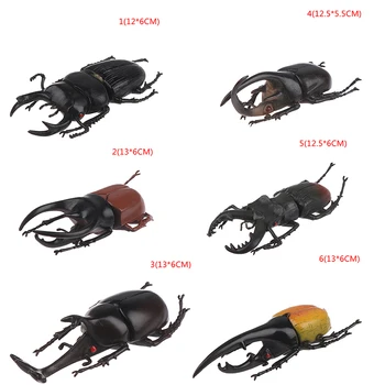  6 стил на 13 см моделиране бръмбар Играчки Специална Реалистична Модел за Симулация на насекомо Играчка детски учебни помагала шега играчки
