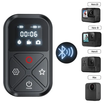  80 М Bluetooth Дистанционно За GoPro Hero 10 9 8 7 Черно GoPro Max Smart WIFI Управление на Гривна Спортна Камера Аксесоари