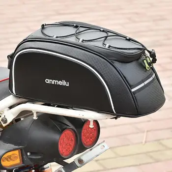  8Л Голяма Обемът на Велосипедна чанта на задната седалка на МТБ Пътен Велосипед Багажник за Велосипеди в Багажника Водоустойчив Велосипеден Багажник Чанта за багажник мотоциклет