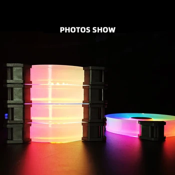  COOLMOON Юхуань 140 мм Вентилатор за Охлаждане Тъпо RGB 6Pin Осветление Тих Настолен Компютър Аксесоари За DIY PC Игри Компютър