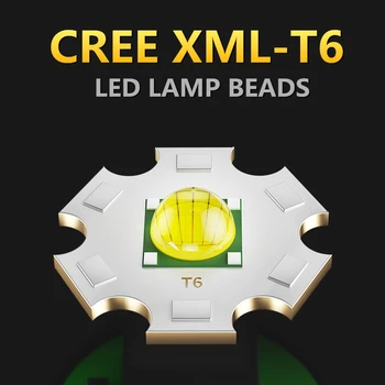  CREE XML-T6 DC Акумулаторни 4LED Велосипедни Фарове Планинско Колоездене USB Изход Предните Светлини За нощно Каране на открито 4.2 В светлината на Прожекторите