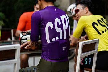  CSPD 2021 лятна риза с къс ръкав за мъже с бесшовным процес Удобни и дишащи майк мтб pro team облекло за колоездене