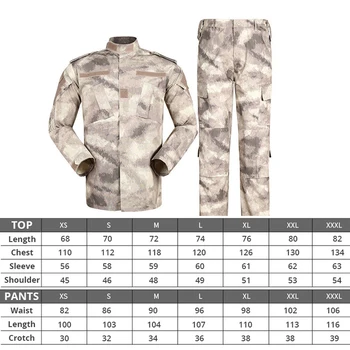  Dr. военни тактически панталони-карго униформи водоустойчив камуфлаж тактическа военна бойна форма на bdu комплект дрехи за мъже от армията на САЩ
