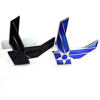  DSYCAR 1бр 3D Метален Оформление на Автомобила Америка военновъздушните сили на Предната Решетка Стикер На Автомобилна Глава Скара Емблемата на Иконата на Гаечен Ключ, Поставяне на Аксесоари