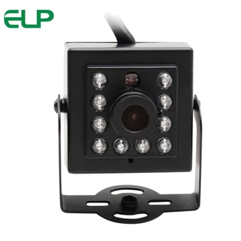  ELP 2MP Sony IMX323 Уеб камера IR камера за нощно виждане за видео наблюдение H. 264 30 кадъра в секунда Мини-USB-камера с IR филтър 850 нм