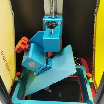  Funssor Anycubic Photon 3D принтер алуминиева сплав притежателя на дренажен скоба Капельная закачалка син цвят смола скоба платформа за фотон