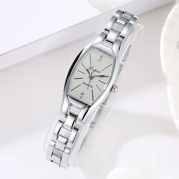  Montre dame 2020 Луксозна марка Дамски часовници, Модни дамски часовници Правоъгълник Кварцов Златни Ръчен часовник Луксозни Подаръци за жени