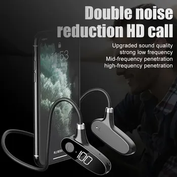  Mpow Bluetooth слушалки V5.2 Безжични Слушалки с костна Проводимост Спортни Слушалки IPX7 Водоустойчив със съраунд звук без загуба на HiFi