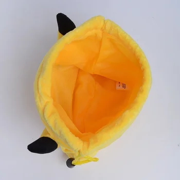  Pokemon Къс плюшен чанта от съвсем малък джоб с Аниме Рисунка Пикачу Чармандер Бульбасавр Джени Костенурка Чанта за съхранение на Подарък на детето си за рождения ден
