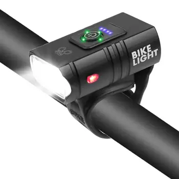  T6 LED Велосипеден лампа 10 W 800LM 6 Режима на USB, Акумулаторна батерия Дисплей Захранване на МТБ Планински Пътен под Наем Предната Лампа на Велосипеди обзавеждане