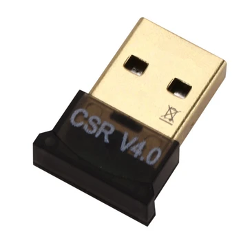  USB Мини Bluetooth адаптер КСО V 4.0 Ключ Двухрежимный Безжичен USB 2.0/3.0 bps за Windows XP на Win 7
