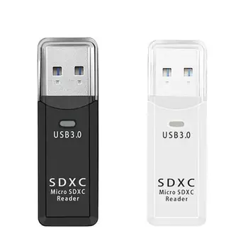  USB3.0 2 В 1 Четец на карти за КОМПЮТЪР Устройство за четене на карти памет Micro SD TF USB 3 Адаптер за запис на няколко карти Флаш памет Аксесоари за преносими компютри