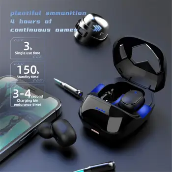  Xiaomi 2022 G6s Слот Слушалки, Двоен Режим на Двойно Декодиране Bluetooth Слушалка Интелигентно намаляване на шума безжични Слушалки Играта