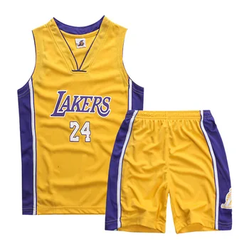  Баскетболно форма за момчета Спортни дрехи на открито 3-12 години За момчетата Младежки баскетболен жилетка Кратък костюм Летен комплект детски дрехи