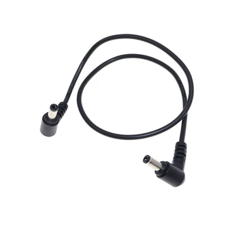  Включете захранване dc L-образна форма 5,5X2,1mm / 5,5*2,1 включете 90 Правоъгълен Конектор с кабел за свързване на кабел 22AWG