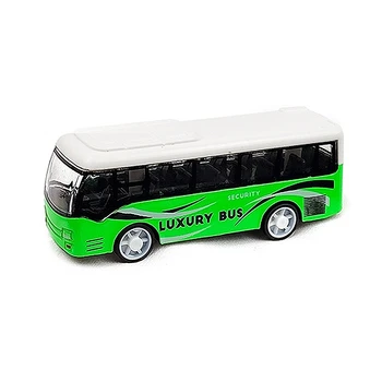  Детска играчка, автобус, автобус модел сплав колекция метал