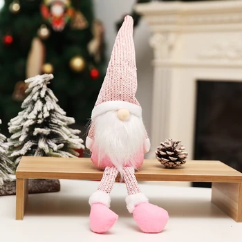  Джудже Коледна Безлични Кукла Забавни Коледни Декорации За Дома Коледен Орнамент Коледа Навидад Натал Нова Година 2022