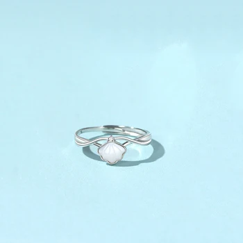  Един чифт пръстен beizi shell, двойка нишевого дизайн, просто пръстен, китайски подарък за Свети Валентин