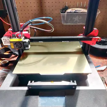  ЕНЕРГИЙНО обновяване на Prusa i3 MK2S 3D принтер Топлинна Легло,Разглобяема Стоманена Пружина Гъвкава Монтажна Плоча С лист PEI 224x254 мм