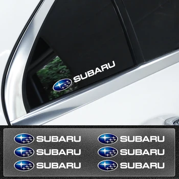  Етикети към Страничното Стъкло на колата на САМ Аксесоари За Subaru Mpreza SG5 Мъж Лъв Кроссстрик Трибека Форестер XV Outback Катерене WRX