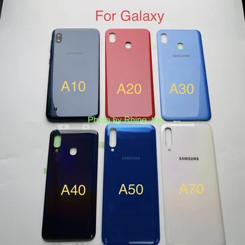  За Samsung Galaxy A10 A20 A30 A40 A50 A70 2019 Задния капак на Отделението за батерията Корпус, Врати, Смяна на Резервни Части на Задния Капак на Отделението за батерията A50