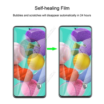 За Samsung Galaxy A51 5 Грама / 4 G Пълно Покритие На Мека Гидрогелевая Филм Протектор На Екрана