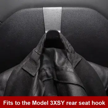  за Tesla Model 3 Y X S 2021 облегалката за глава столчето за кола Кука Закачалка Ходер Чанта Чантата Планина за Съхранение на Аксесоари за Tesla Model Y 3