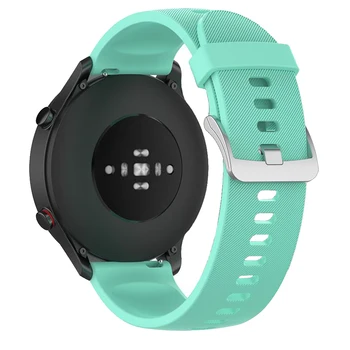  За Xiaomi Часовници Цвят Спорт Смарт Каишка За Часа на Смяна на Силикон Каишка За часовника 22 мм Гривна за Huawei GT2 Pro Кореа