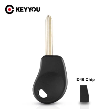  Калъф за ключове KEYYOU с транспондером за ключовете от колата с чип ID46 За Citroen Xsara Picasso Ключодържател Празна Капак на Корпуса Неразрезанный Ключ SX9 Нож