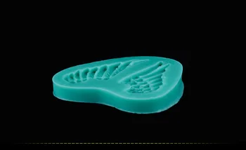  Красиво Крило на Ангел Остро 3D Силикон Торта Помадная Форма на Инструменти Прибори За Украса на Тортата Помадная Форма D101