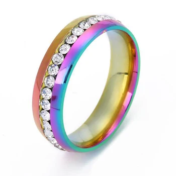  Многоцветное Магнитен пръстен за здраве на Мъжките Модни бижута за жени Стилно метално докосване Съхранявайте стройность Худейте Съхранявайте стройность