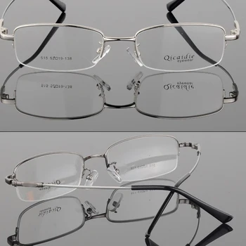  Модерен мъжки Недалновидни Оптични Рамки за очила Класически Малка Златна Метална дограма за Луксозна марка Мъжки Прозрачни Очила в рамки Мъжки слънчеви Очила