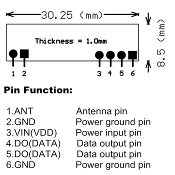  Модул 433 Mhz Модул на Радиочестотния Безжичен Приемник Супергетеродинный 433 Mhz Безжични за arduino САМ Релеен Приемник