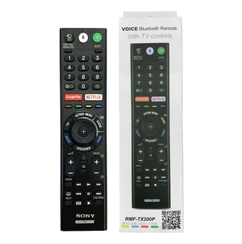  Нов RMF-TX200P за Sony 4K Ultra HD Smart LED TV с Дистанционно Управление, Bluetooth Глас KDL-50W850C XBR-43X800E RMF-TX300P RMF-TX600E