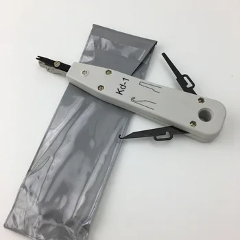  Ножове за източване на Кабели За източване на rj-45, RJ11 Телекомуникационния Телефонен кабел Кабел Разпадане на Мрежата Набор от Инструменти за Запресоване Инструмент Lsa-plus KD-1